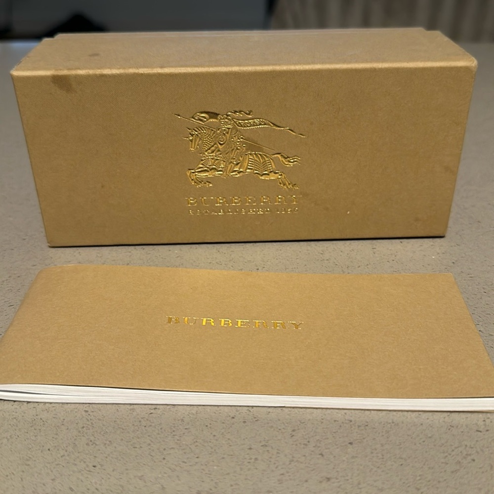 Burberry sunglasses box